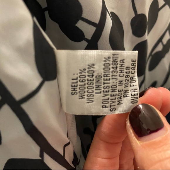 Tulle Peacoat, black, size:S - Picture 3 of 5